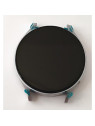 Pantalla lcd para Samsung Galaxy Watch 7 44mm L310 mas tactil negro con marco plata GH97-29845C Service Pack