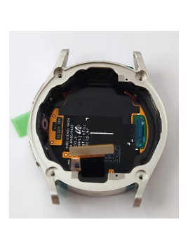 Pantalla lcd para Samsung Galaxy Watch 7 40mm L300 mas tactil negro con marco crema GH97-29843B Service Pack