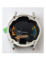 Pantalla lcd para Samsung Galaxy Watch 7 40mm L300 mas tactil negro con marco crema GH97-29843B Service Pack