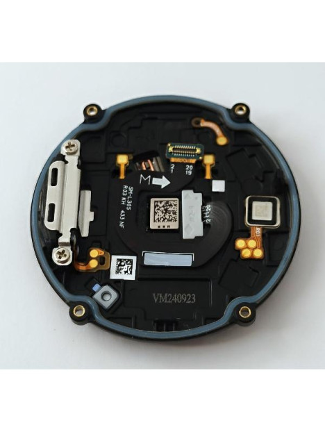 Tapa trasera o tapa bateria verde plateado para Samsung Galaxy Watch 7 44mm BT GH82-35285A Service Pack