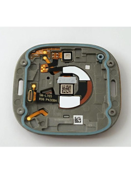 Tapa trasera o tapa bateria plata titanio para Samsung Galaxy Watch Ultra SM-L705F GH82-35162B Service Pack