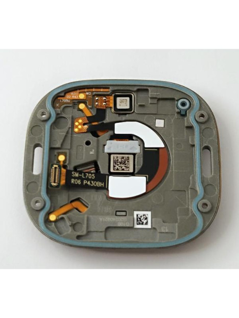 Tapa trasera o tapa bateria plata titanio para Samsung Galaxy Watch Ultra SM-L705F GH82-35162B Service Pack