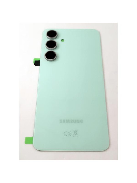 Tapa trasera o tapa bateria verde para Samsung Galaxy S24 FE S721B GH82-35832D Service Pack