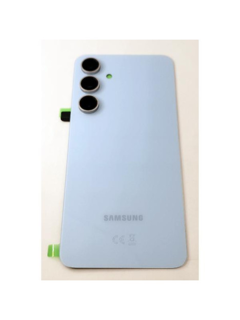 Tapa trasera o tapa bateria azul para Samsung Galaxy S24 FE S721B GH82-35832E Service Pack