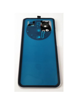 Tapa trasera o tapa bateria blanca para Huawei Honor Magic 4 Pro 5G con cristal de camara plata