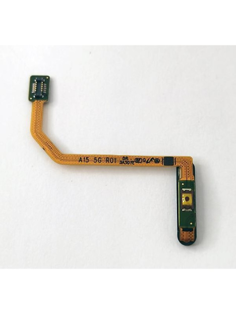 Flex sensor de huella negro para Samsung Galaxy A15 5G A156 GH96-16582A Service Pack