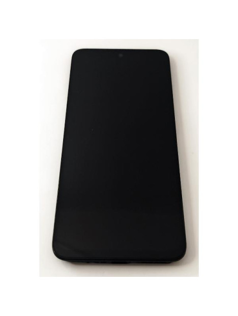 Pantalla lcd para Xiaomi Redmi 13 4G 13 5G Poco M6 Pro 5G mas tactil negro marco negro 560001N19A00 Service Pack
