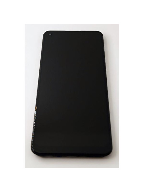 Pantalla lcd para Realme 9 4G mas tactil negro con marco negro compatible TFT