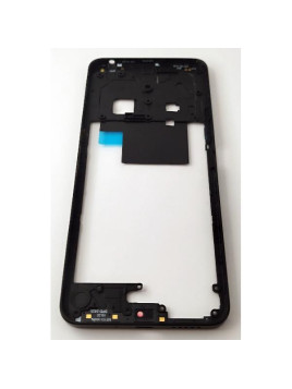 Carcasa o marco central negro para Xiaomi Redmi 14C