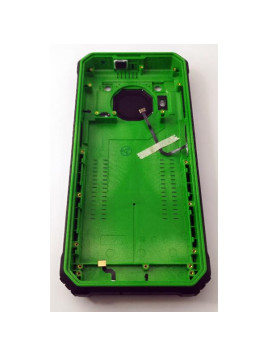 Tapa trasera o tapa bateria verde para Blackview BV6200 Pro