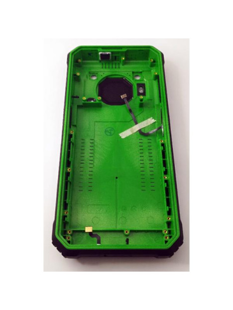 Tapa trasera o tapa bateria verde para Blackview BV6200 Pro