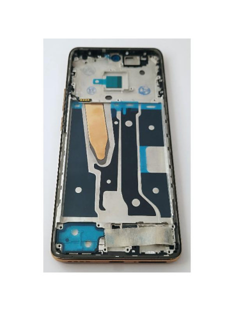 Pantalla lcd para Realme 11 Pro 5G RMX3771 11 Pro Plus 5G RMX3741 mas tactil negro con marco dorado compatible TFT