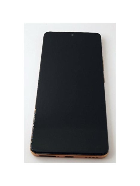 Pantalla lcd para Realme 11 Pro 5G RMX3771 11 Pro Plus 5G RMX3741 mas tactil negro con marco dorado compatible TFT