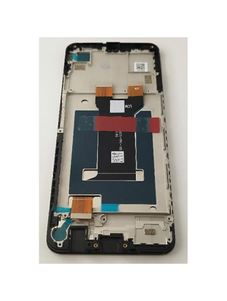 Pantalla lcd para ZTE Blade V50 Design 5G mas tactil negro con marco negro calidad premium