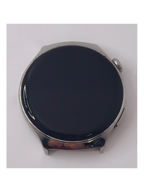 Pantalla lcd para Huawei Watch 4 mas tactil negro con marco plata calidad premium