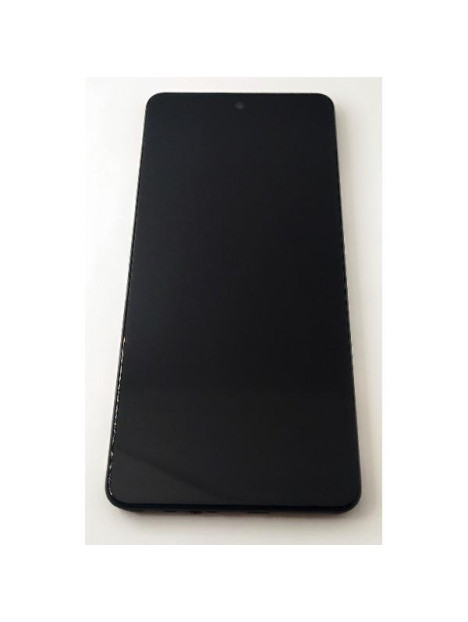 Pantalla lcd para Blackview Shark 8 mas tactil negro con marco negro calidad premium