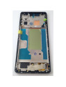 Pantalla lcd para Vivo V29 mas tactil negro con marco plata compatible Oled
