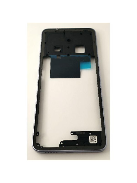 Carcasa o marco central morado para Xiaomi Redmi 14C