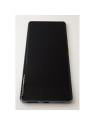 Pantalla lcd para Vivo V29 mas tactil negro con marco azul compatible Oled