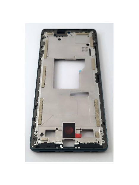 Carcasa o marco frontal azul oscuro para Motorola Edge 50 Fusion 5G XT2429