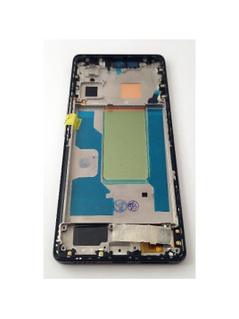 Pantalla lcd para Vivo V29 mas tactil negro con marco negro compatible Oled