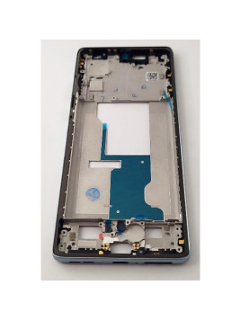 Carcasa o marco frontal azul claro para Motorola Edge 50 Fusion 5G XT2429