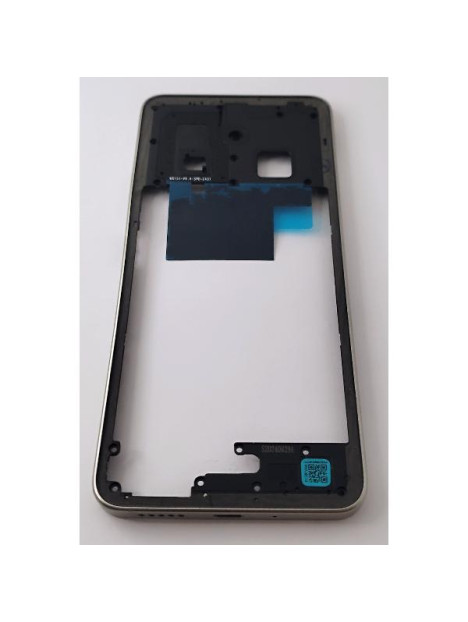 Carcasa o marco central azul para Xiaomi Redmi 14C