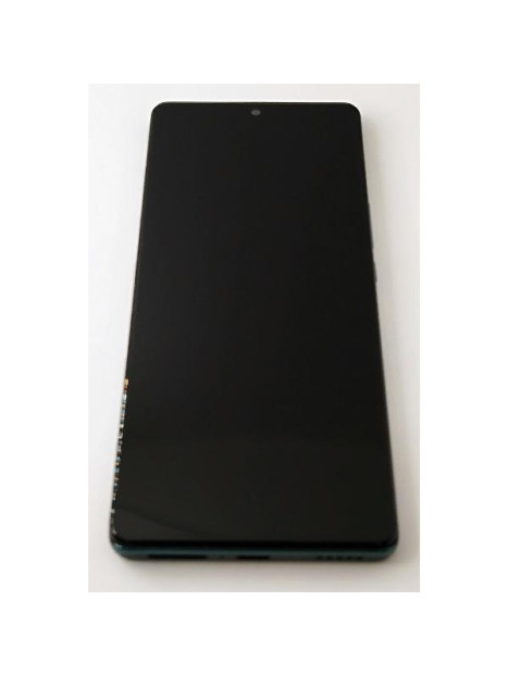Pantalla lcd para Huawei Honor Magic 5 Lite 5G Huawei Honor X9A mas tactil negro con marco verde compatible TFT