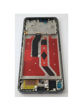 Pantalla lcd para Huawei Honor Magic 6 Lite 5G mas tactil negro con marco azul compatible TFT