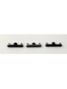 Set de 3 Botones laterales negros para Oppo Find X5 CPH2307 calidad premium