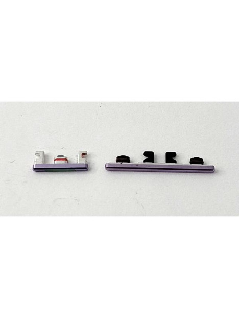 Set de 2 botones laterales morados para Oppo Reno 10 Pro calidad premium
