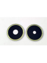 Set de 2 cristales de camara pequeños verde para Xiaomi Redmi 14C calidad premium