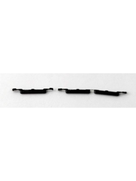 Set de 3 botones laterales negros para Realme 9 4G calidad premium