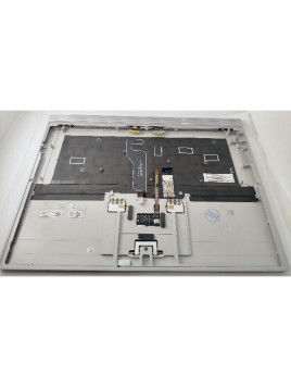 Teclado plata para Microsoft Surface Book 2 15" calidad premium