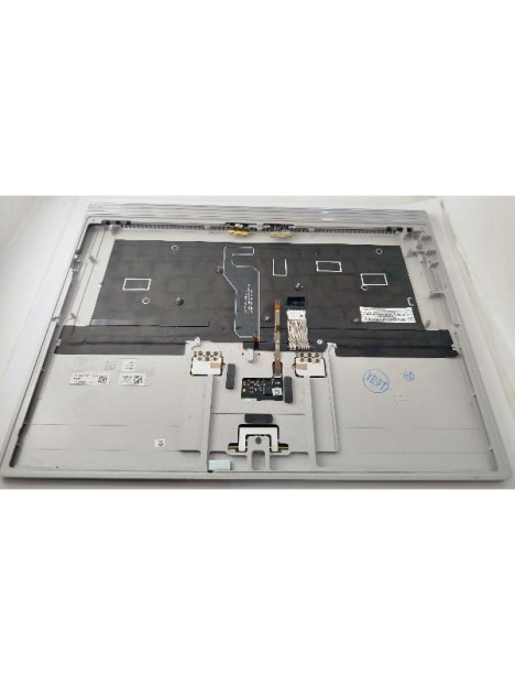 Teclado plata para Microsoft Surface Book 2 15" calidad premium