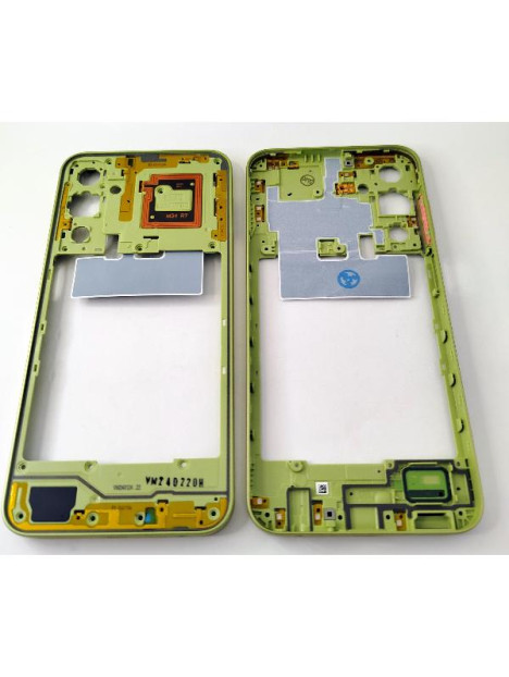Carcasa o marco central amarillo para Samsung Galaxy A25 5G A256