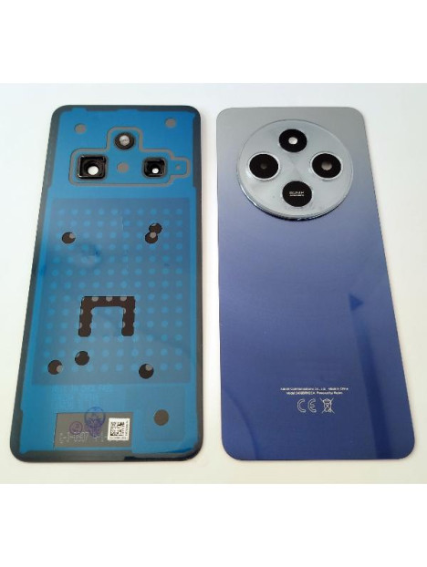 Tapa trasera o tapa bateria azul para Xiaomi Redmi 14C con cristal de camara
