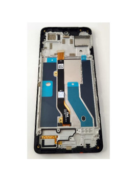 Pantalla lcd para Tecno Pova 5 mas tactil negro con marco negro calidad premium