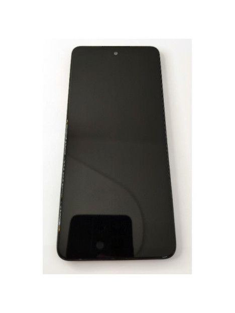 Pantalla lcd para Tecno Spark Go 2024 mas tactil negro con marco negro calidad premium