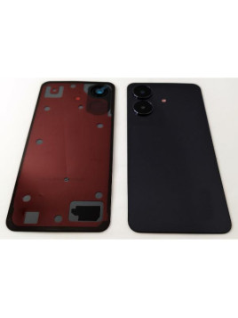 Tapa trasera o tapa bateria negra para Realme C61 4G RMX3933 con cristal de camara