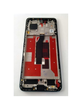 Pantalla lcd para Huawei Honor 90 5G mas tactil negro con marco verde compatible TFT