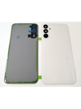 Tapa trasera o tapa bateria blanca para Samsung Galaxy A15 4G A155 con cristal de camara