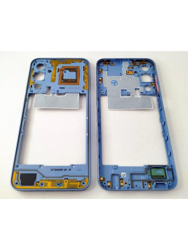 Carcasa o marco central azul para Samsung Galaxy A25 5G A256