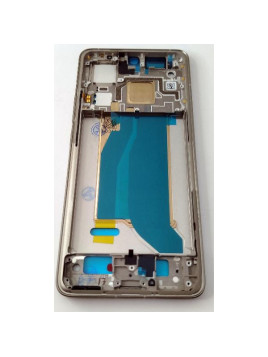 Carcasa o marco central dorado para Xiaomi 14T Pro