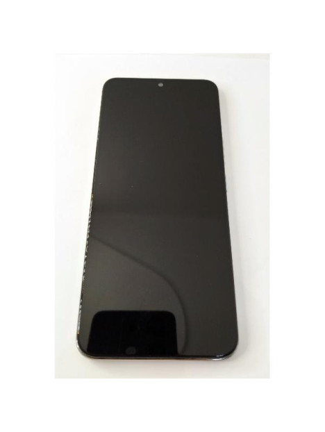 Pantalla lcd para Huawei Honor 90 5G mas tactil negro con marco plata compatible TFT