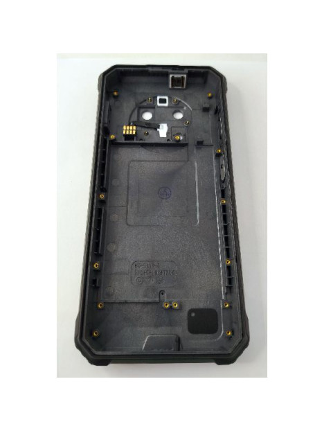 Tapa trasera o tapa bateria con carcasa central negra para Oukitel G1