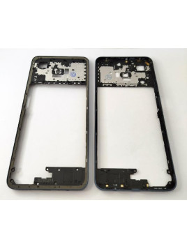 Carcasa o marco central negro para Realme C61 4G RMX3933