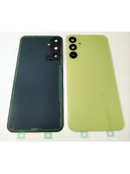 Tapa trasera o tapa bateria amarilla para Samsung Galaxy A25 5G A256 con cristal de camara