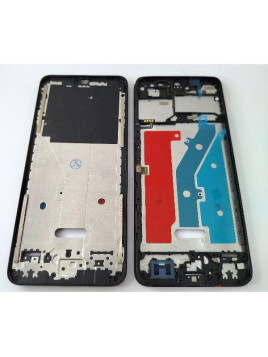 Carcasa o marco frontal negro para ZTE Blade A54 4G