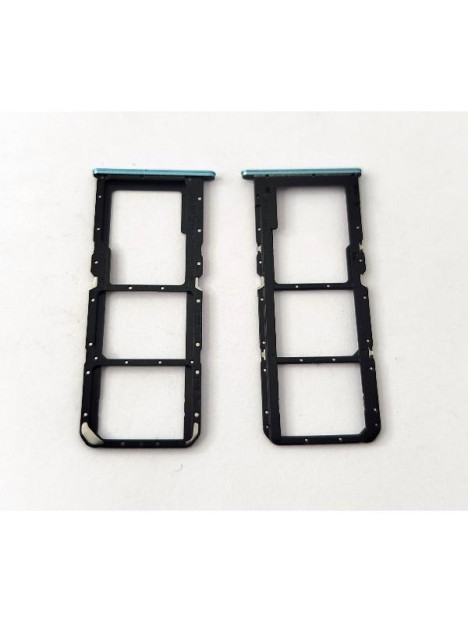 Soporte o bandeja azul Dual sim para Realme Note 50 4G RMX3834 calidad premium